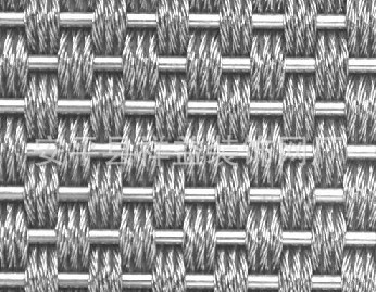 探索高品質幕墻裝飾新選擇 XY-3213合股密紋裝飾網